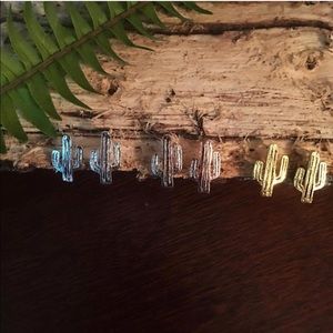 Cactus Post Earrings
